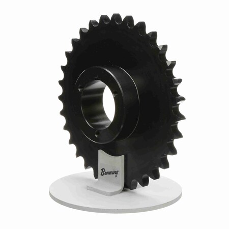 Browning Steel Bushed Bore Roller Chain Sprocket, 80Q31 80Q31